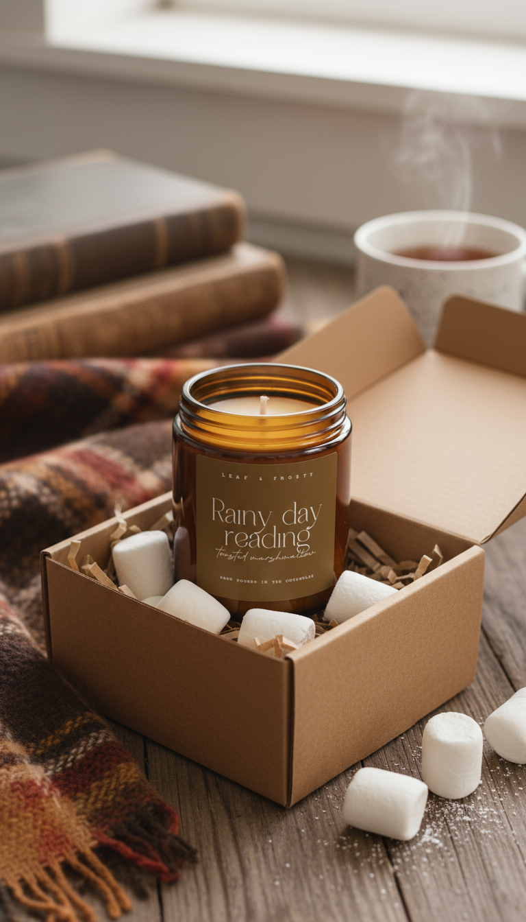 RAINY DAY READING 8oz Candle