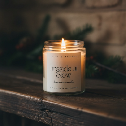 Fireside at Stow - Beeswax Candle