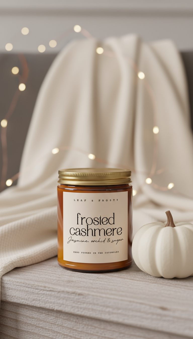 FROSTED CASHMERE - Apothecary Candle