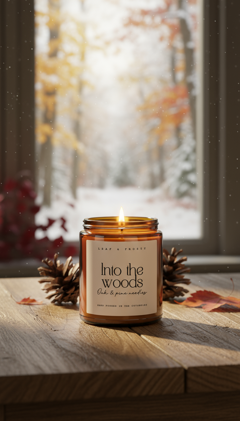 INTO THE WOODS - Apothecary Candle