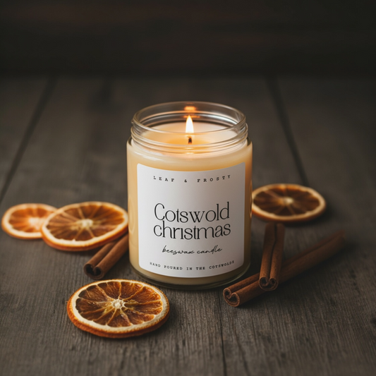 Cotswold Christmas - Beeswax Candle