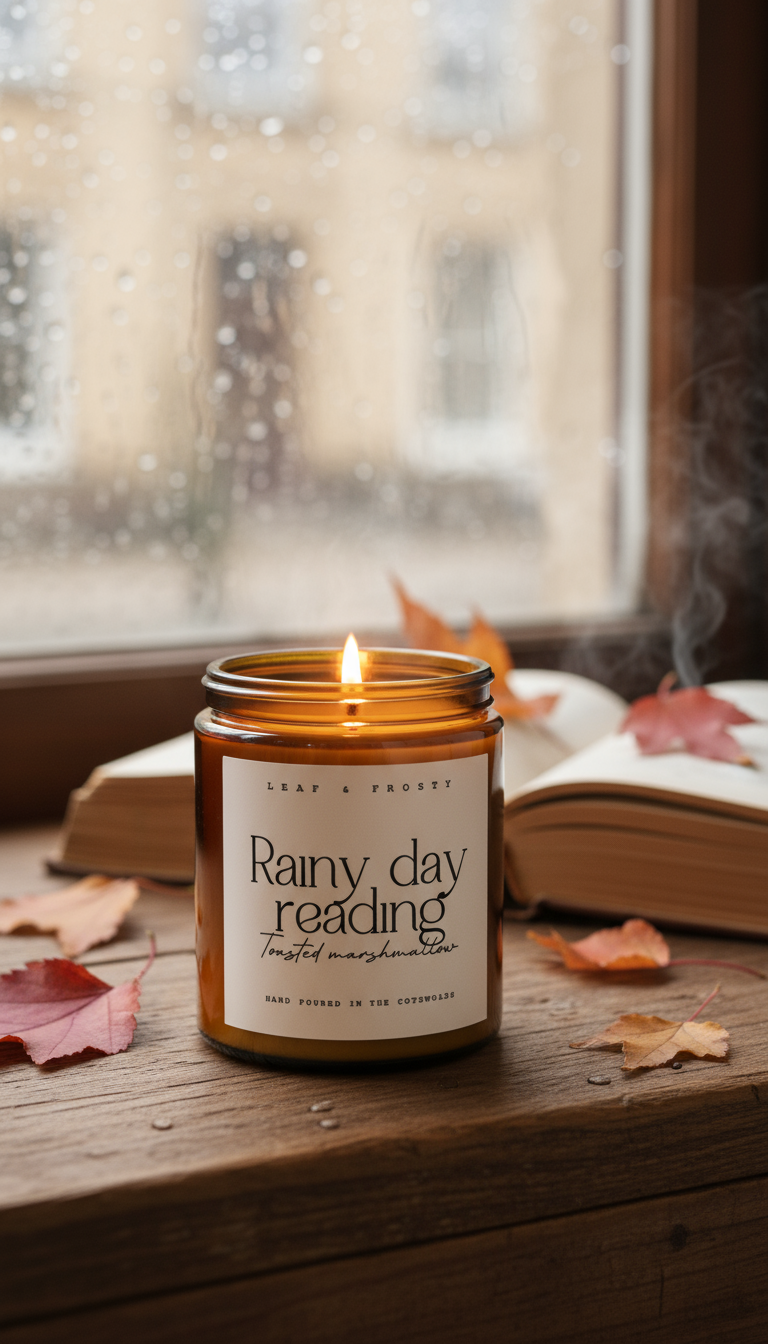 RAINY DAY READING - Apothecary Candle