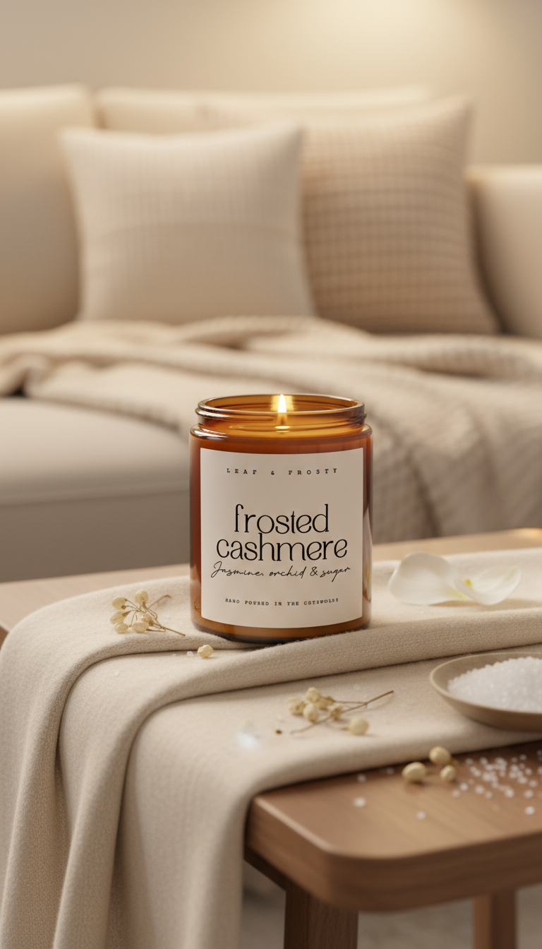FROSTED CASHMERE - Apothecary Candle