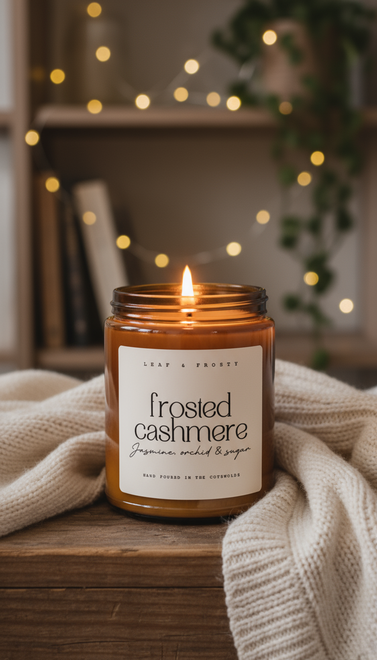 FROSTED CASHMERE - Apothecary Candle