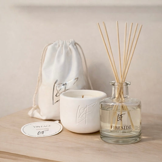 Candle & Reed Diffuser Gift Set