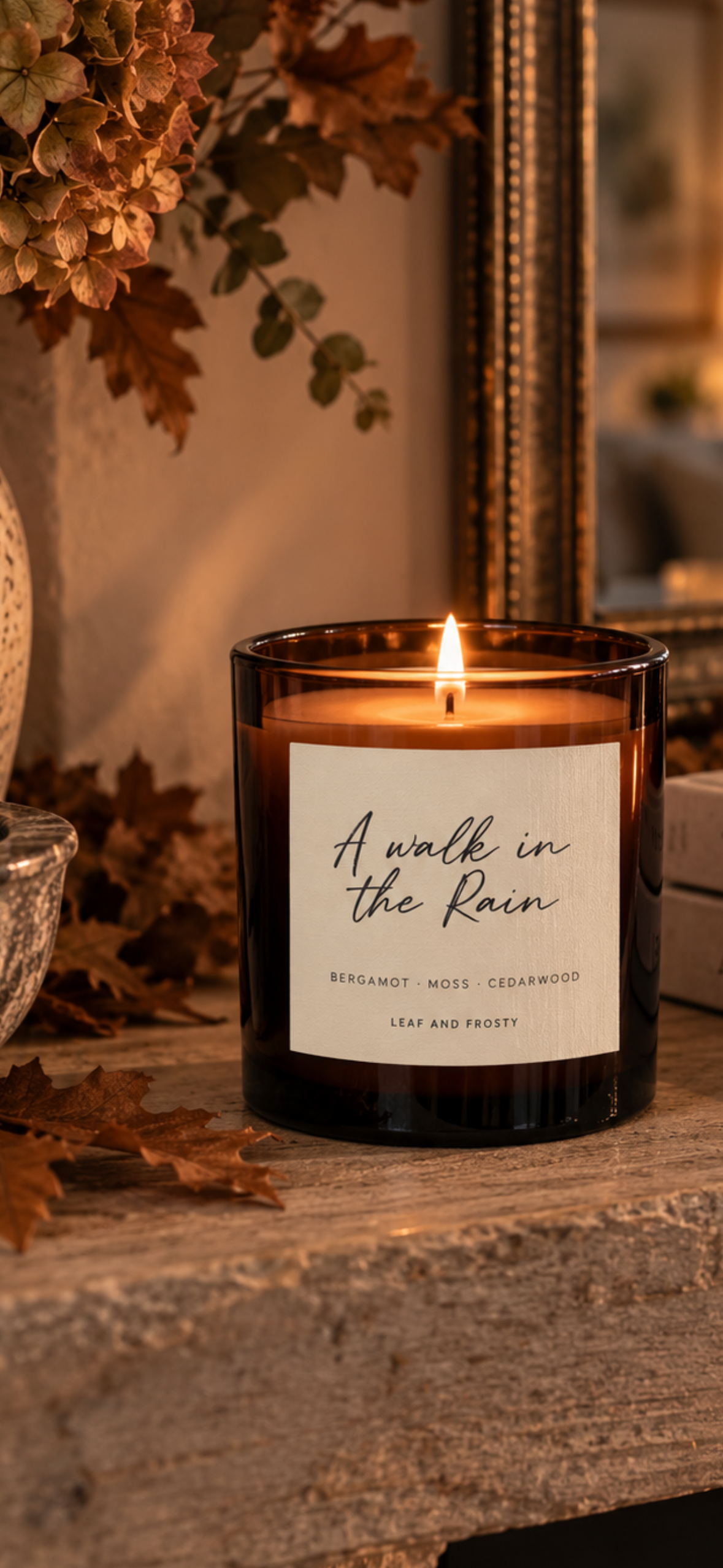 A Walk In The Rain - Candle