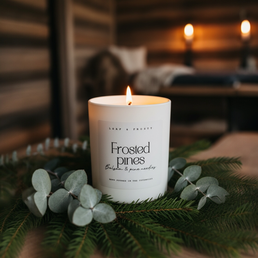 FROSTED PINES Candle