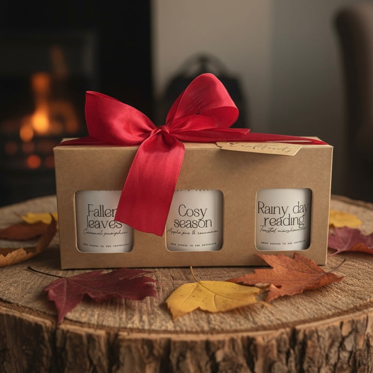 AUTUMN TRIO CANDLE SET