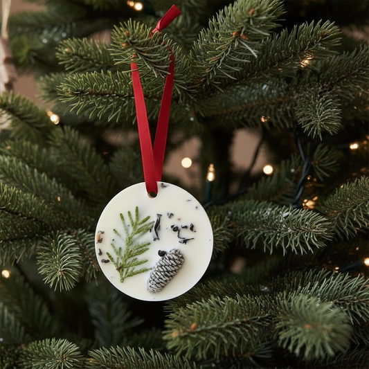 NORDIC CEDAR Wax Tree Decoration