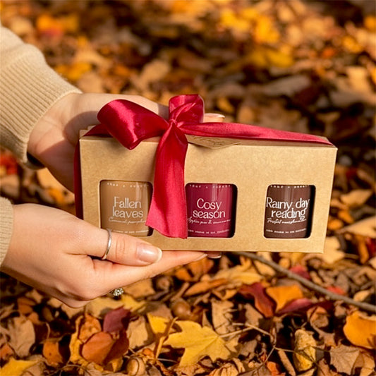 AUTUMN TRIO CANDLE SET