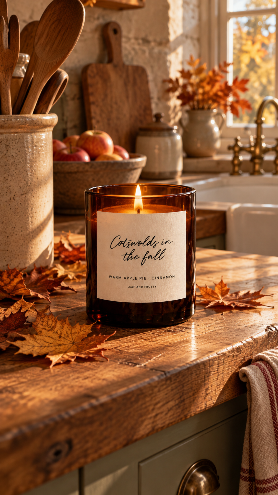 Cotswolds in the Fall - Candle