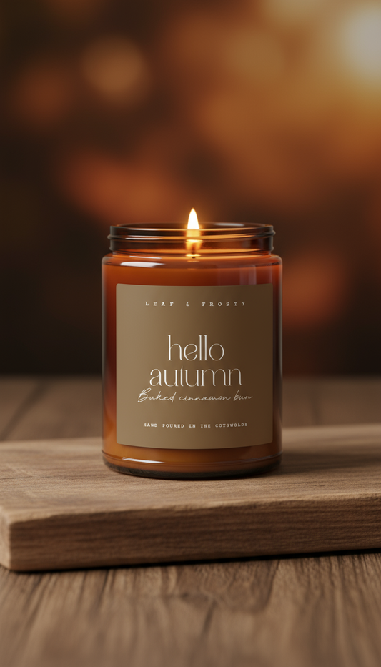 HELLO AUTUMN 8oz Candle