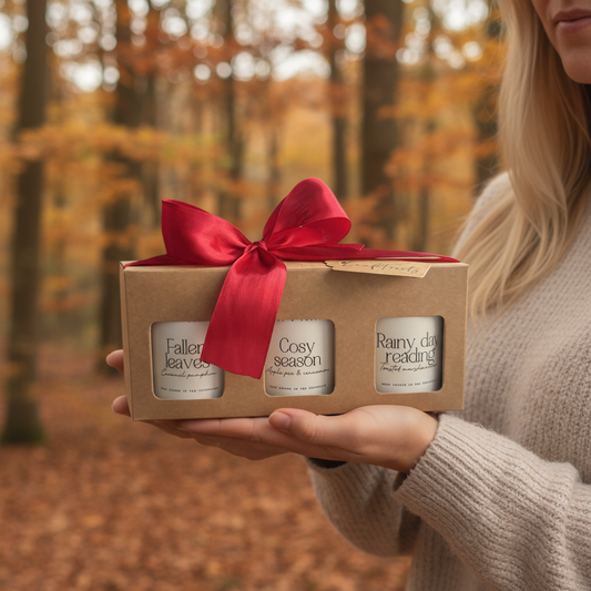 AUTUMN TRIO CANDLE SET
