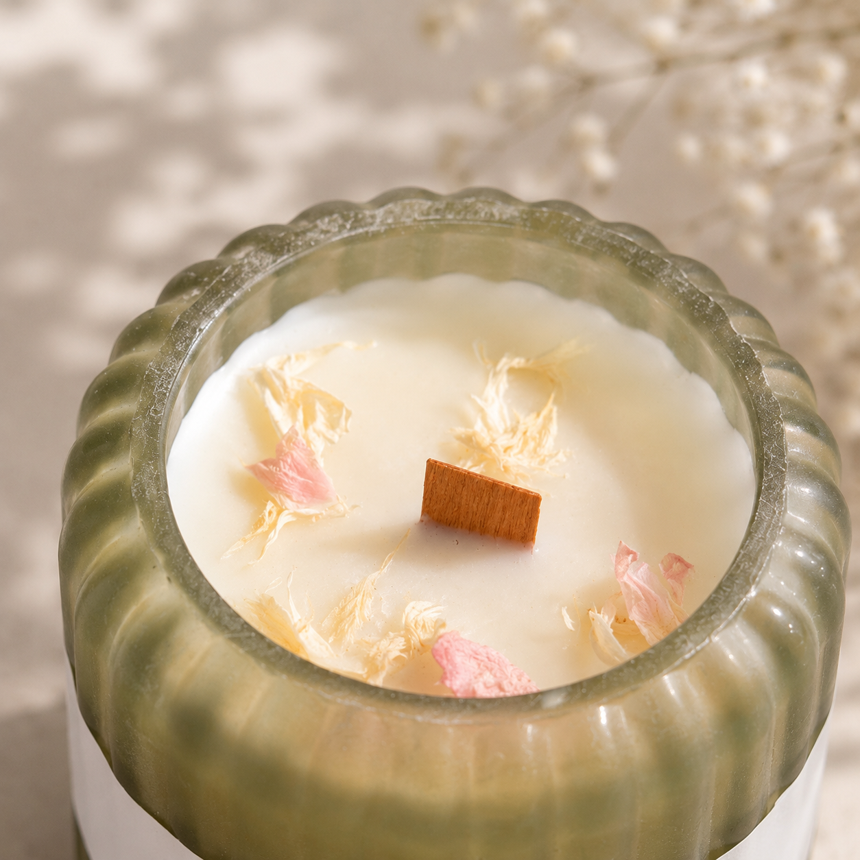 Confetti Candle – Wild Mint & Garden Herbs
