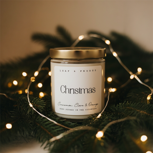 Christmas - Beeswax Candle