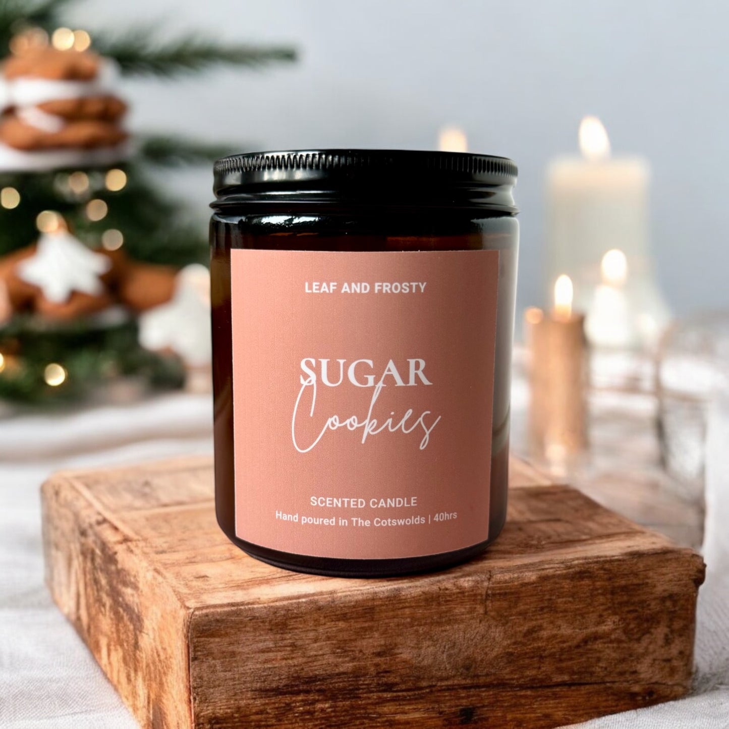 SUGAR COOKIES - Apothecary Candle with lid