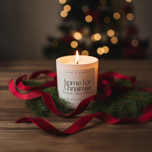 HOME FOR CHRISTMAS Candle