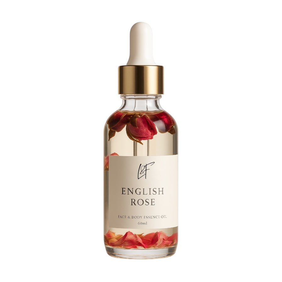 English Rose - Face & Body Massage Oil