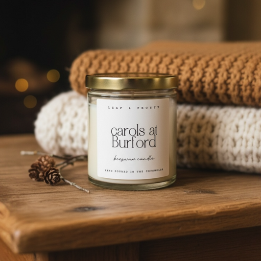 Carols at Burford - Beeswax Candle
