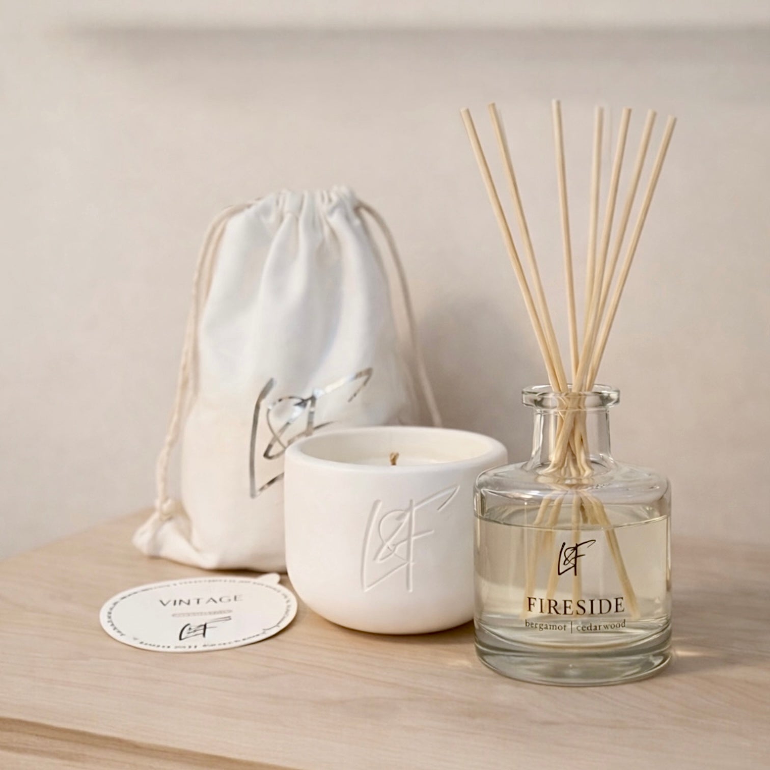Candle & Reed Diffuser Gift Set